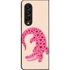 Samsung Galaxy Z Fold3 5G Case Hülle - Pink crocodile 2026