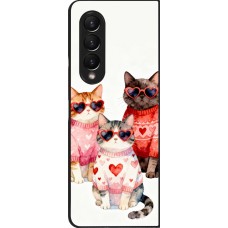 Samsung Galaxy Z Fold3 5G Case Hülle - Saint Valentines Day 26 Cat Love