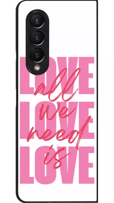 Samsung Galaxy Z Fold3 5G Case Hülle - Saint Valentines Day 26 Love all we need is