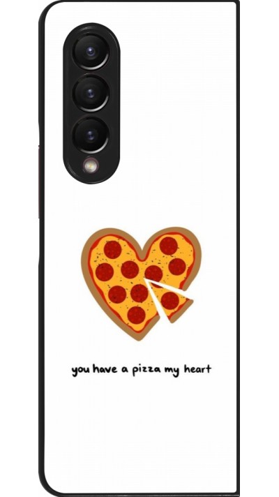 Samsung Galaxy Z Fold3 5G Case Hülle - Saint Valentines Day 26 You have my pizza heart