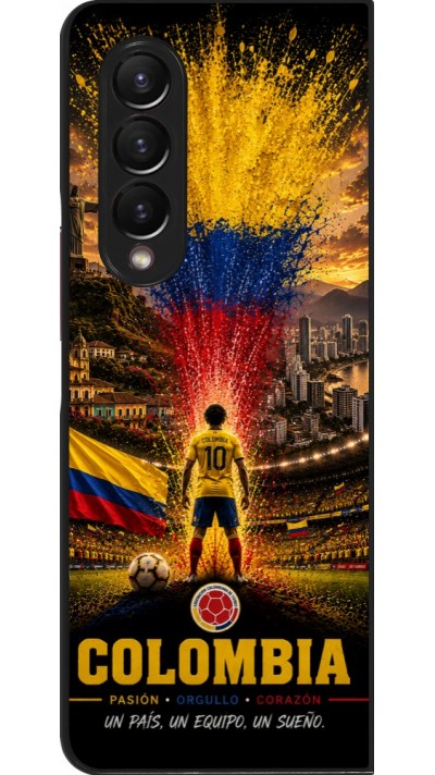 Samsung Galaxy Z Fold3 5G Case Hülle - Fussball Kolumbien splash 2026