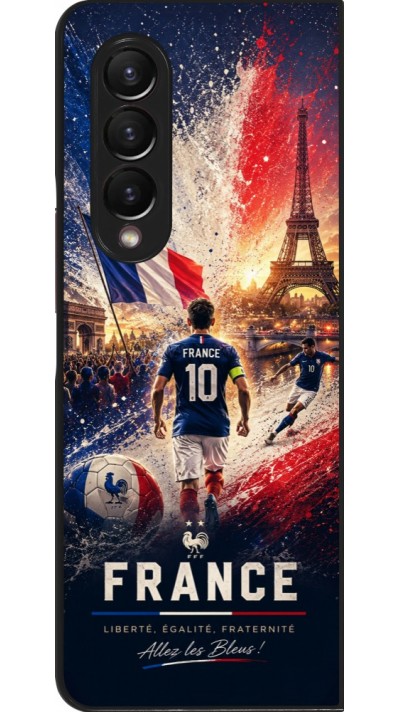 Samsung Galaxy Z Fold3 5G Case Hülle - Fussball Frankreich splash 2026