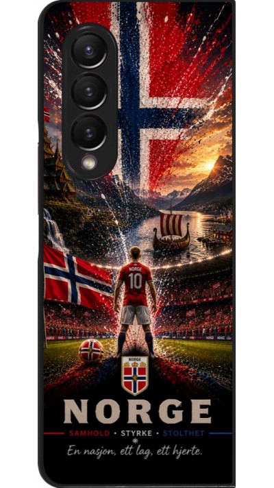 Samsung Galaxy Z Fold3 5G Case Hülle - Fussball Norwegen splash 2026