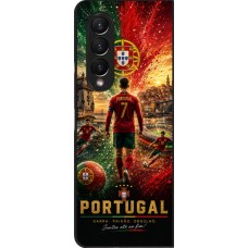 Samsung Galaxy Z Fold3 5G Case Hülle - Fussball Portugal splash 2026