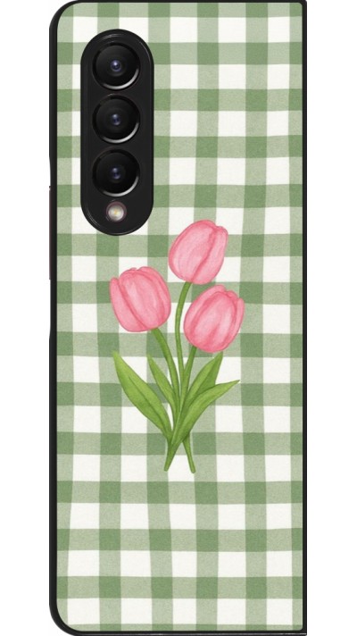 Samsung Galaxy Z Fold3 5G Case Hülle - Green vichy tulips 2026