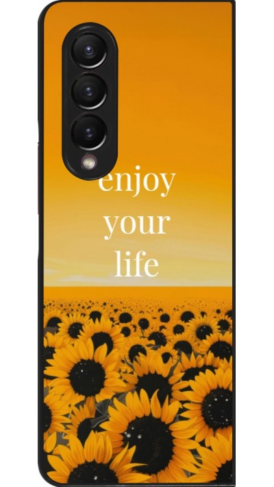 Samsung Galaxy Z Fold3 5G Case Hülle - Summer 2026 Enjoy your life