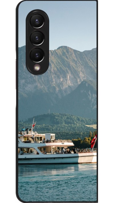 Coque Samsung Galaxy Z Fold3 5G - Fête Nationale Suisse Bateau Leman