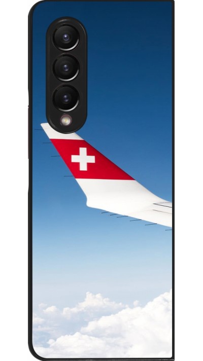 Coque Samsung Galaxy Z Fold3 5G - Fête Nationale Suisse Sky Swiss Flag