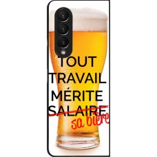 Samsung Galaxy Z Fold3 5G Case Hülle - Tout travail mérite sa bière