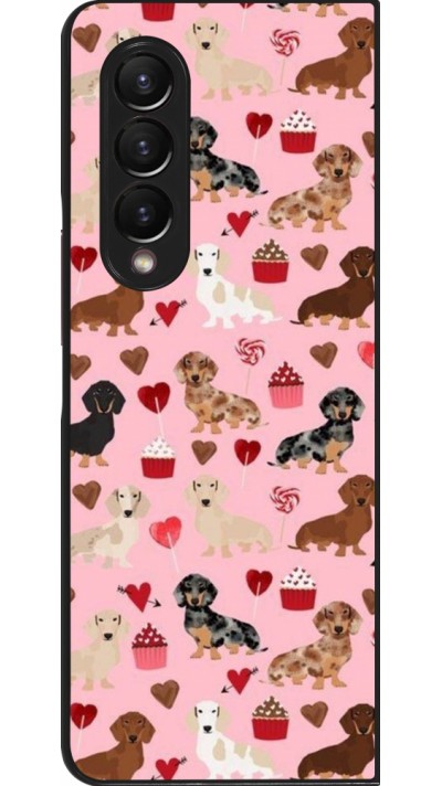 Samsung Galaxy Z Fold3 5G Case Hülle - Valentine 2024 puppy love