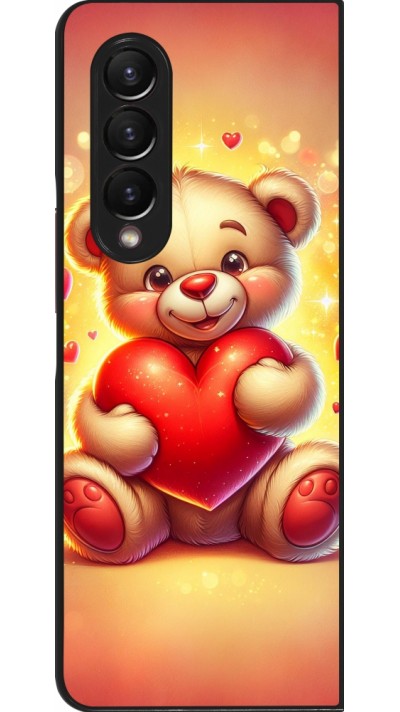 Samsung Galaxy Z Fold3 5G Case Hülle - Valentin 2024 Teddy Liebe