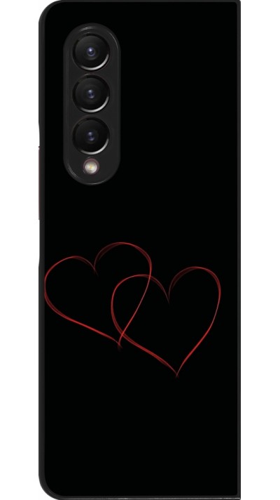 Samsung Galaxy Z Fold3 5G Case Hülle - Valentine 2023 attached heart