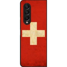Samsung Galaxy Z Fold3 5G Case Hülle - Vintage Flag SWISS