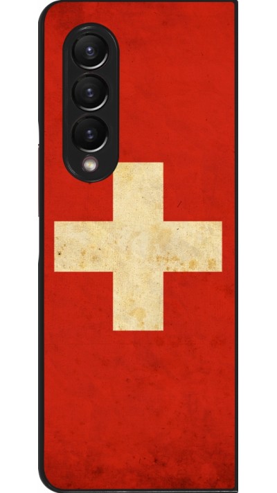 Samsung Galaxy Z Fold3 5G Case Hülle - Vintage Flag SWISS