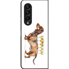 Samsung Galaxy Z Fold3 5G Case Hülle - Wine Teckel