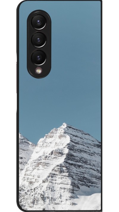 Samsung Galaxy Z Fold3 5G Case Hülle - Winter 22 blue sky mountain