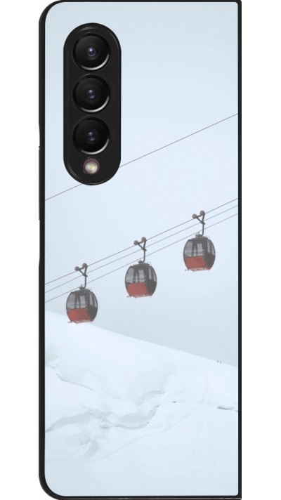 Samsung Galaxy Z Fold3 5G Case Hülle - Winter 22 ski lift