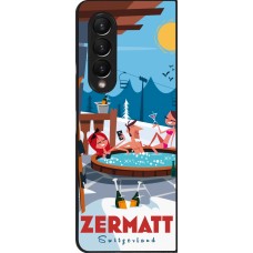 Samsung Galaxy Z Fold3 5G Case Hülle - Zermatt Mountain Jacuzzi