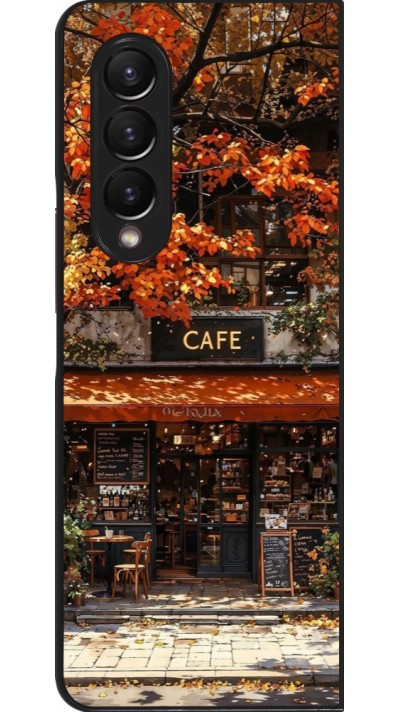 Samsung Galaxy Z Fold4 Case Hülle - Autumn 25 Coffee shop