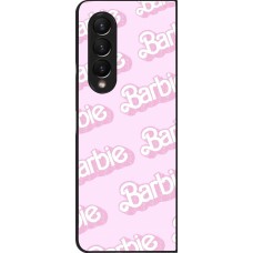 Samsung Galaxy Z Fold4 Case Hülle - Barbie light pink pattern
