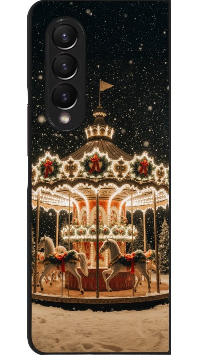 Samsung Galaxy Z Fold4 Case Hülle - Christmas 25 Carousel