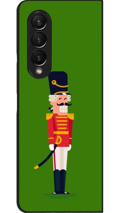 Samsung Galaxy Z Fold4 Case Hülle - Christmas 25 Nutcracker Green