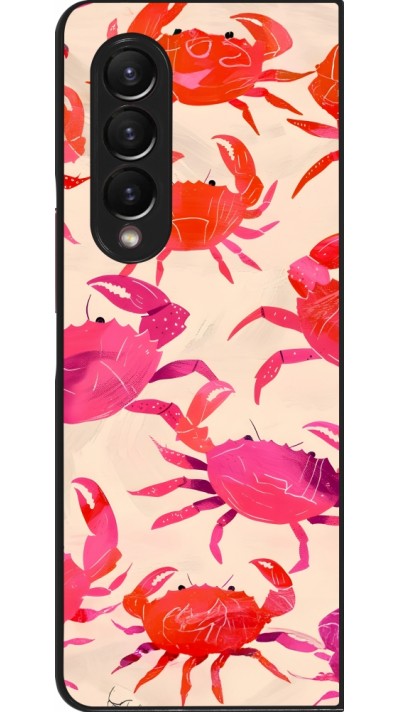 Samsung Galaxy Z Fold4 Case Hülle - Crabs Paint