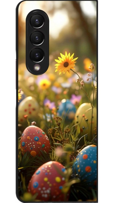 Samsung Galaxy Z Fold4 Case Hülle - Easter 2026 Decorated eggs