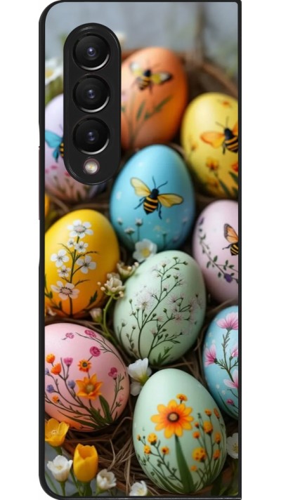 Samsung Galaxy Z Fold4 Case Hülle - Easter 2026 Eggs with bees