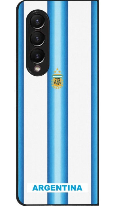 Samsung Galaxy Z Fold4 Case Hülle - Argentinien 2026 personalisierbares Fussballtrikot
