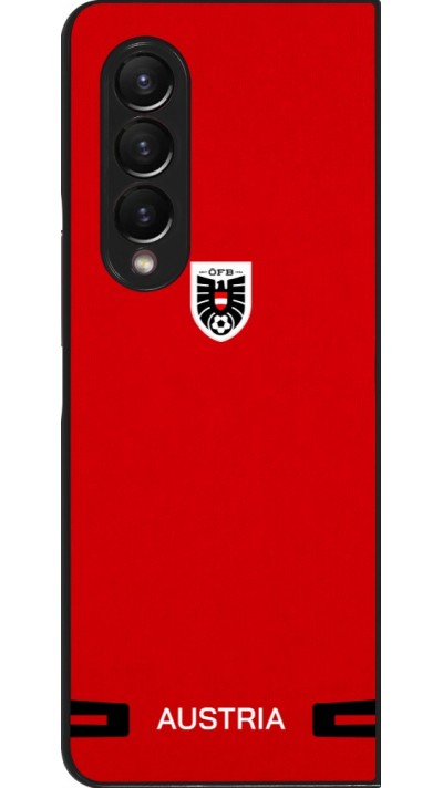 Samsung Galaxy Z Fold4 Case Hülle - O?sterreich 2026 personalisierbares Fussballtrikot
