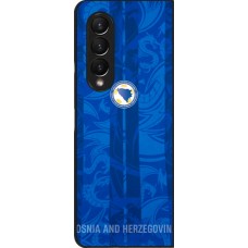 Samsung Galaxy Z Fold4 Case Hülle - Bosnien und Herzegowina 2026 personalisierbares Fussballtrikot