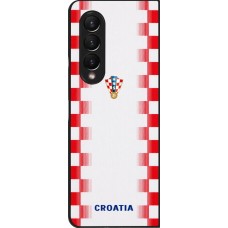 Samsung Galaxy Z Fold4 Case Hülle - Kroatien 2026 personalisierbares Fussballtrikot