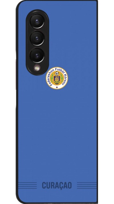 Samsung Galaxy Z Fold4 Case Hülle - Curaçao 2026 personalisierbares Fussballtrikot