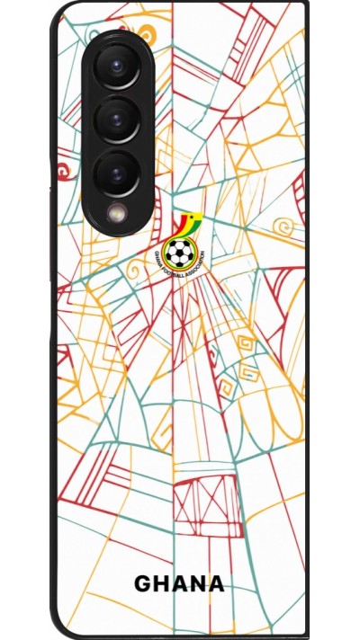 Samsung Galaxy Z Fold4 Case Hülle - Ghana 2026 personalisierbares Fussballtrikot