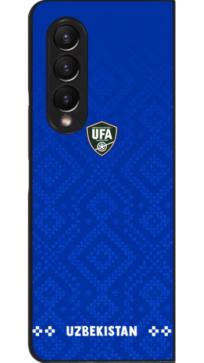 Samsung Galaxy Z Fold4 Case Hülle - Usbekistan 2026 personalisierbares Fussballtrikot