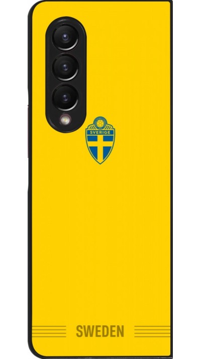 Samsung Galaxy Z Fold4 Case Hülle - Schweden 2026 personalisierbares Fussballtrikot