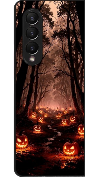 Samsung Galaxy Z Fold4 Case Hülle - Halloween 2025 Road of Terrifying Pumpkins Samsung Galaxy Z Fold4 Case Hülle - Halloween 2025 Road of Terrifying Pumpkins