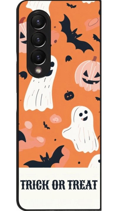 Samsung Galaxy Z Fold4 Case Hülle - Halloween 2025 Trick treat Samsung Galaxy Z Fold4 Case Hülle - Halloween 2025 Trick treat