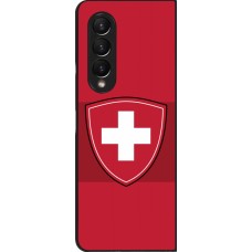 Samsung Galaxy Z Fold4 Case Hülle - Hockey World Championship Ecusson Suisse