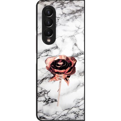 Samsung Galaxy Z Fold4 Case Hülle - Marble Rose Gold