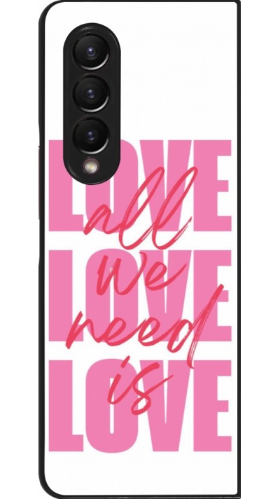 Samsung Galaxy Z Fold4 Case Hülle - Saint Valentines Day 26 Love all we need is