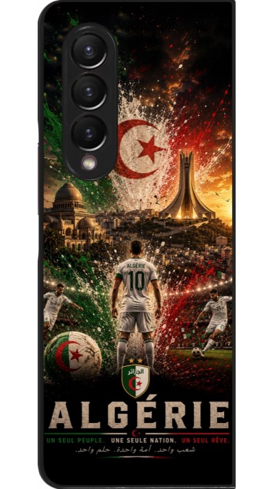 Samsung Galaxy Z Fold4 Case Hülle - Fussball Algerien splash 2026