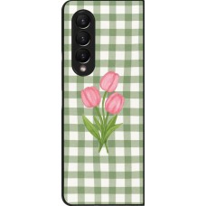 Samsung Galaxy Z Fold4 Case Hülle - Green vichy tulips 2026