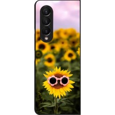 Samsung Galaxy Z Fold4 Case Hülle - Sunflower with glasses 2026