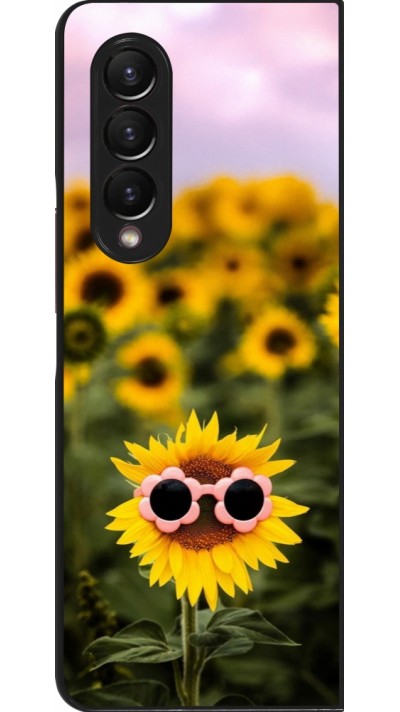 Samsung Galaxy Z Fold4 Case Hülle - Sunflower with glasses 2026