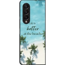 Samsung Galaxy Z Fold4 Case Hülle - Summer 2025 Life is better at the beach