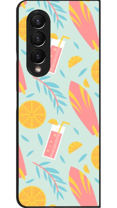 Samsung Galaxy Z Fold4 Case Hülle - Summer 2025 Pattern citron