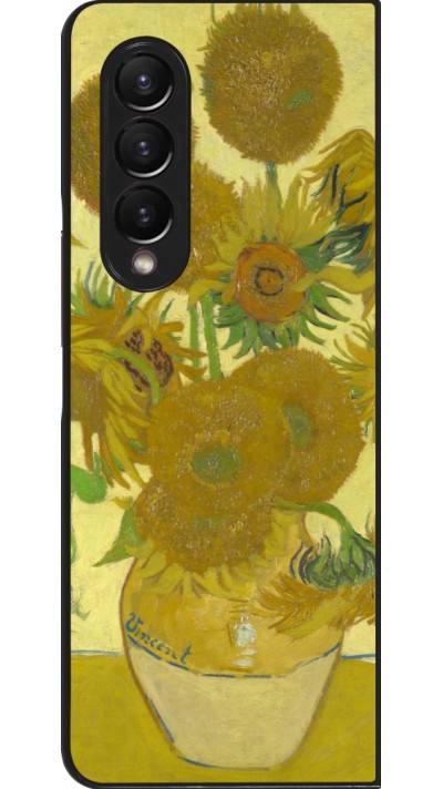 Samsung Galaxy Z Fold4 Case Hülle - Kunstbild - Sonnenblumen  - Van Gogh