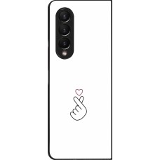 Samsung Galaxy Z Fold4 Case Hülle - Valentine 2024 heart by Millennials